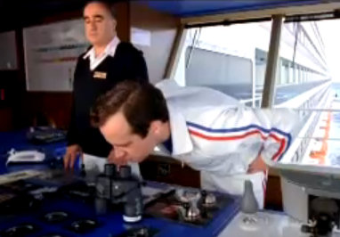 Carnival cruise TV commercial with Captain Pagano