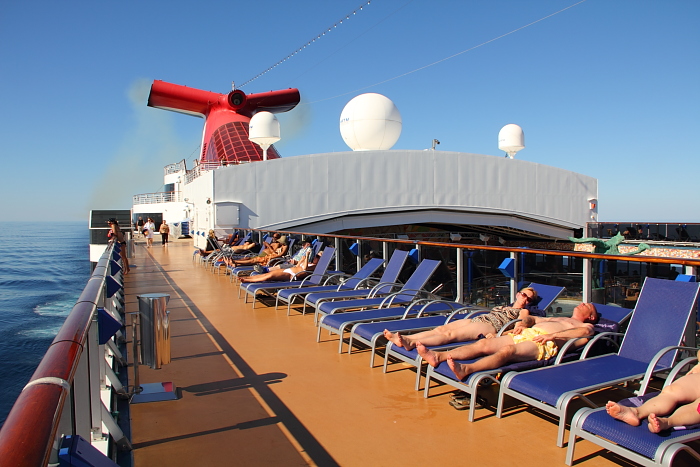 Pictures From The Topless Deck On Cruise Ship 81
