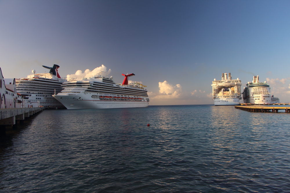 cruise ships in Cozumel Mexico