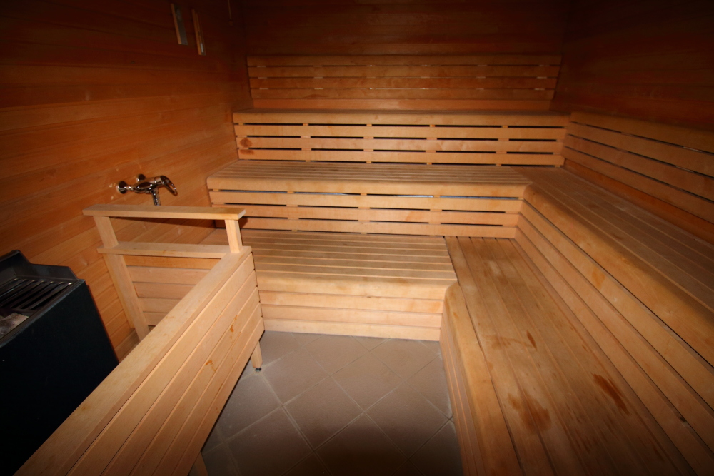 sauna within Norwegian Getaway spa thermal suite