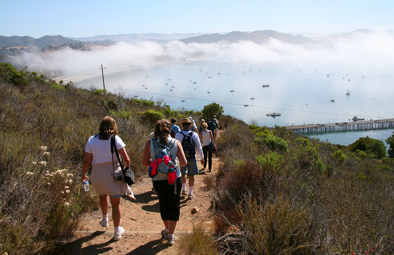 A hike on the Pecho Coast Trail