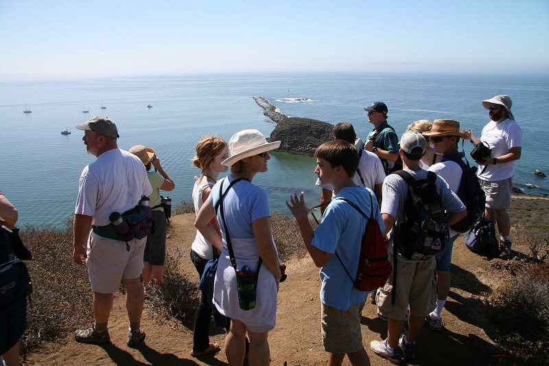 Photo of the breakwater at Port San Luis, California