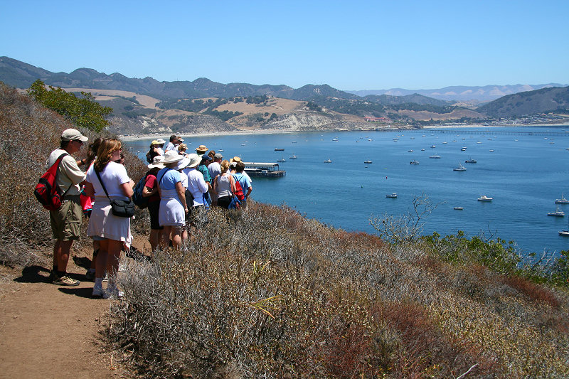 Hiking above Port San Luis