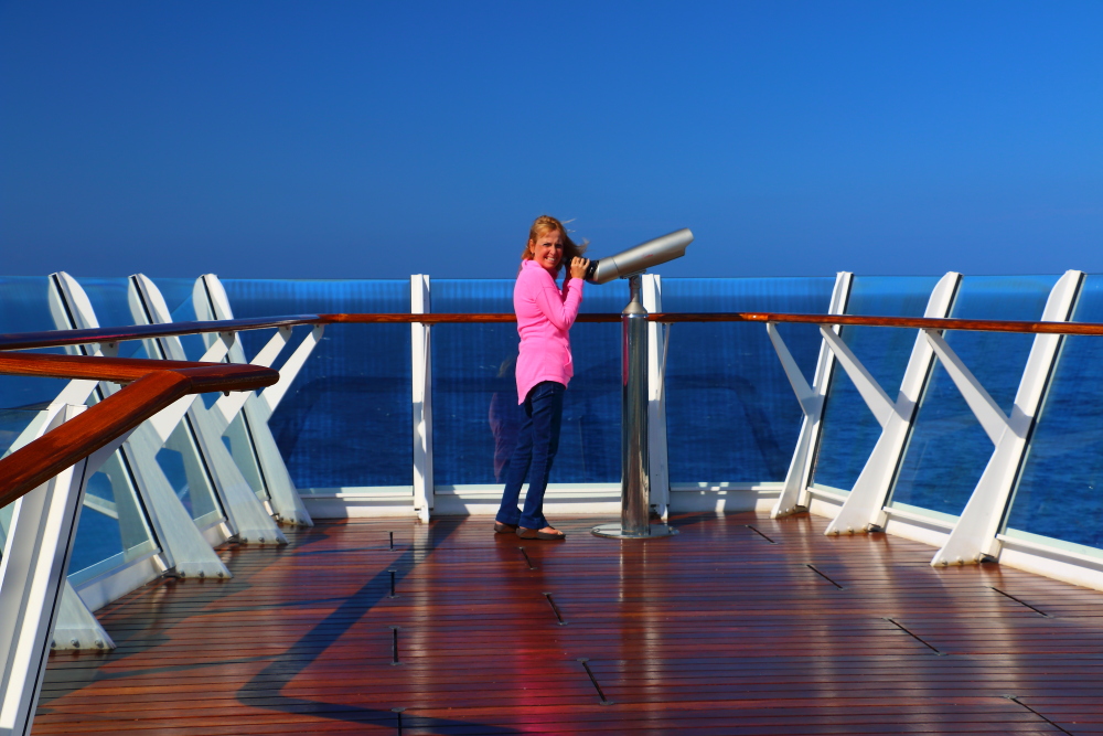 Allure Of The Seas sun deck observation area