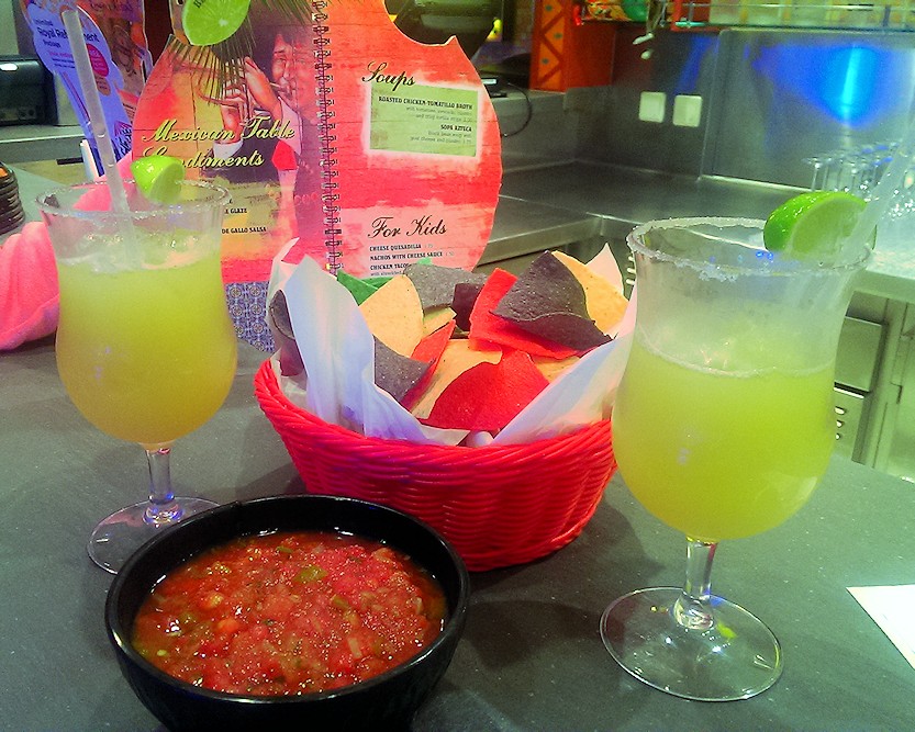 Margaritas at Ritas Cantina