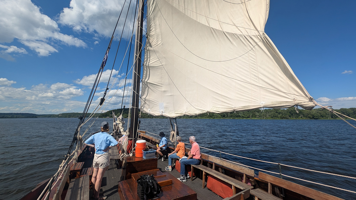 Sailing in Essex Connecticut