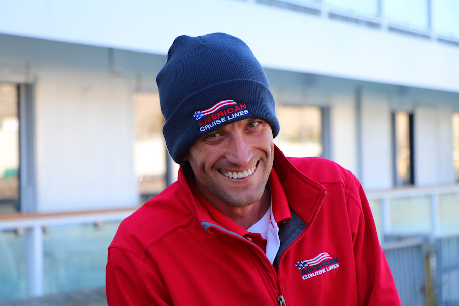 American Cruise Lines deck hand crew member