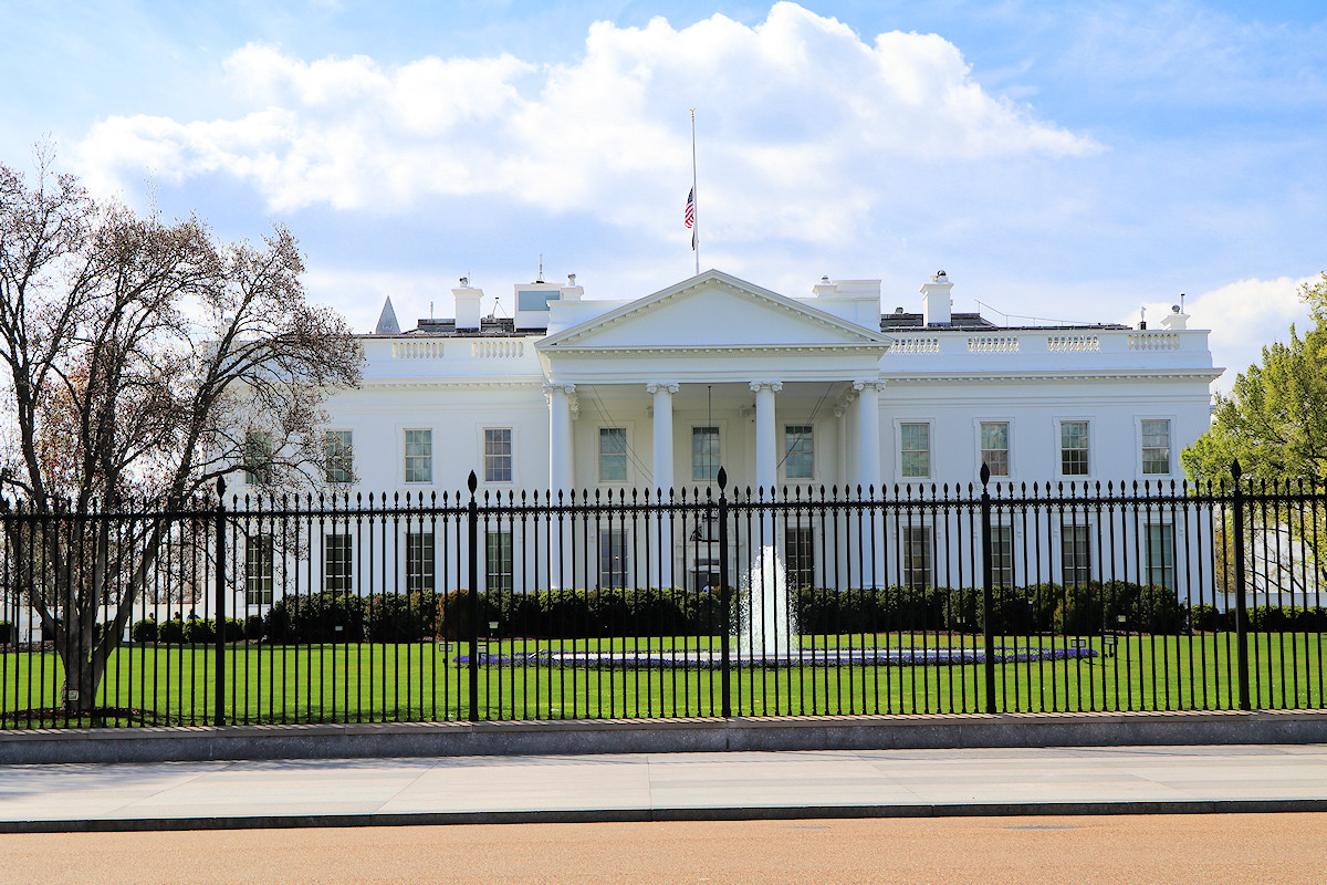 The White House in Washington DC