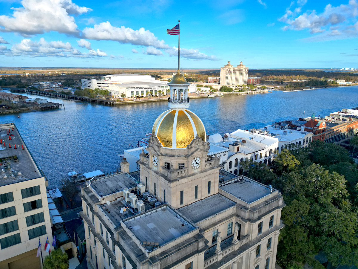 City Hall in Savannah, Georgia