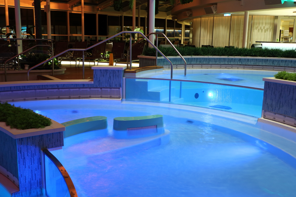 The Solarium on Royal Caribbean's Anthem Of The Seas