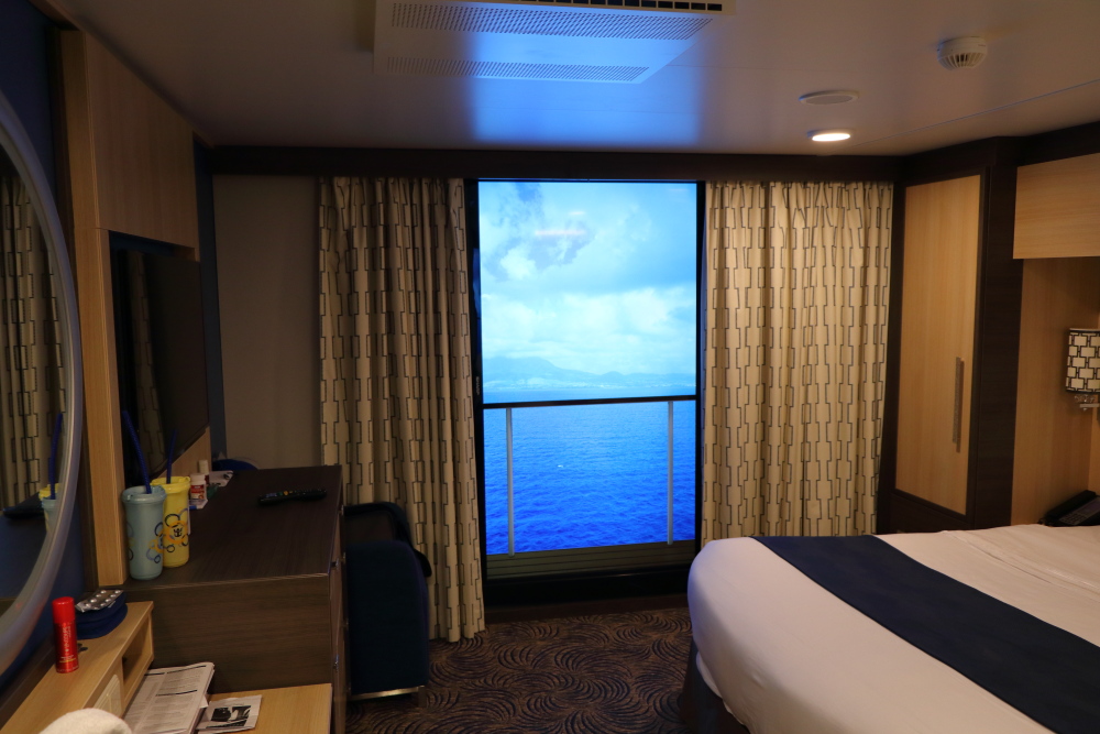 Anthem Of The Seas virtual balcony