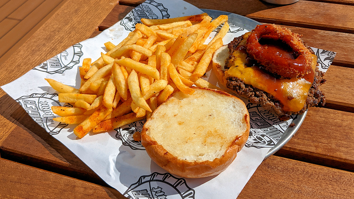 The Ringer at Guy's Burger Joint on Carnival Celebration