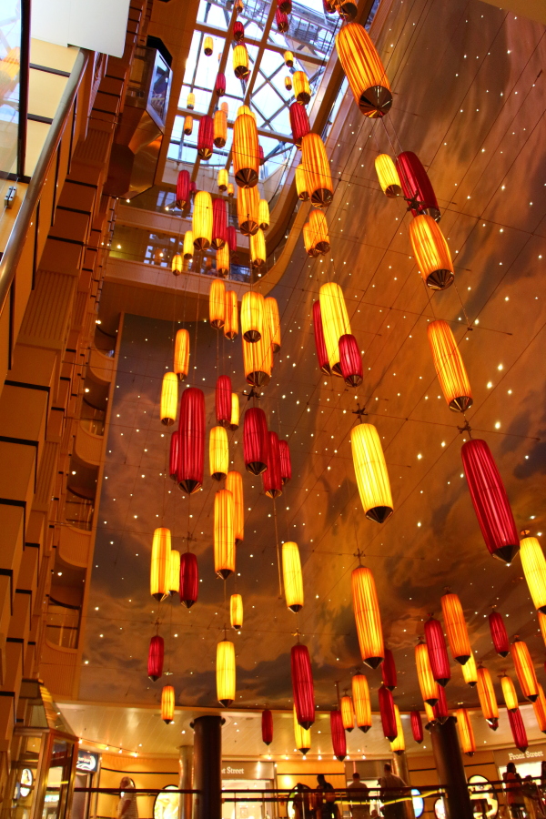 Carnival Breeze atrium