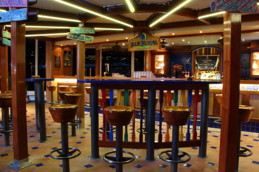 Blue Iguana Cantina on Carnival Breeze cruise ship