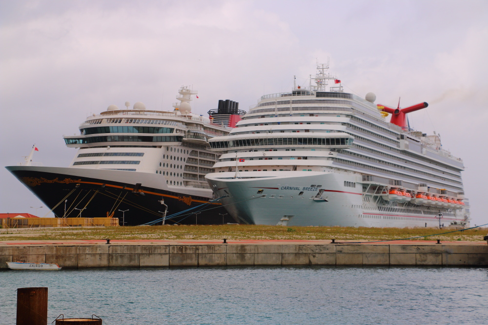 Carnival Breeze and Disney Fantasy