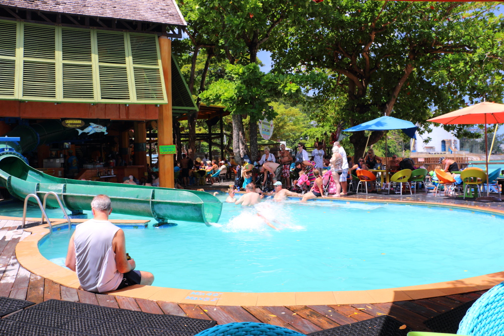 Ocho Rios Margaritaville pool waterslide