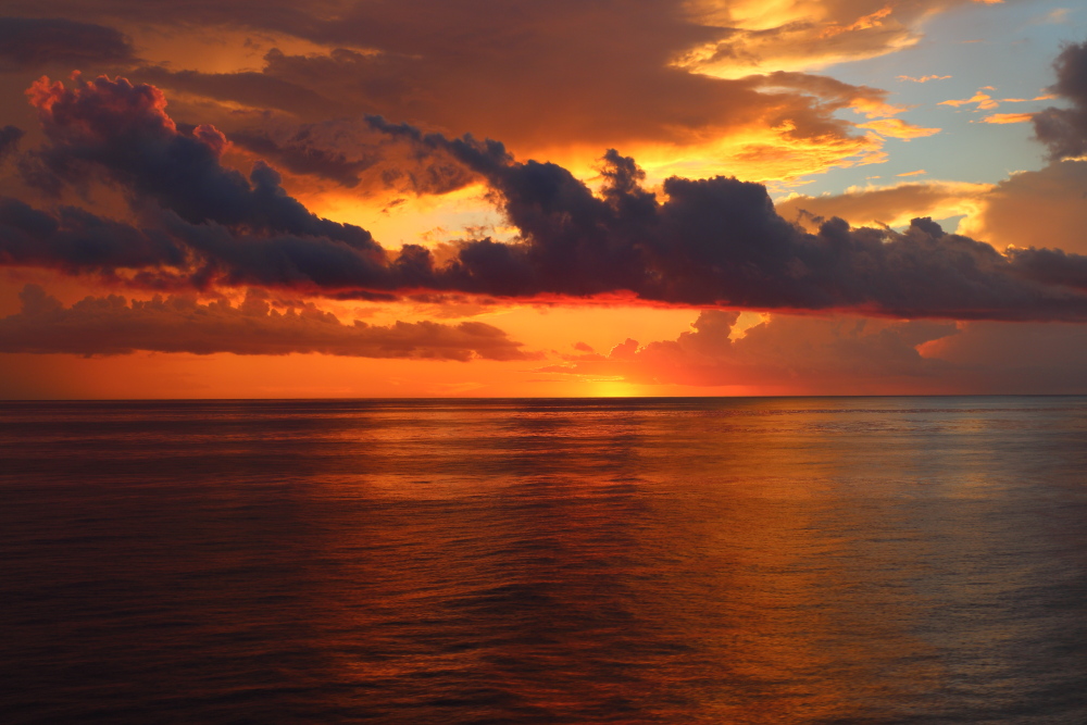 Caribbean sunset