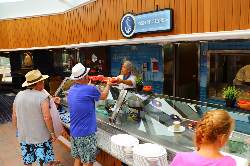 Carnival cruise fish n' chips