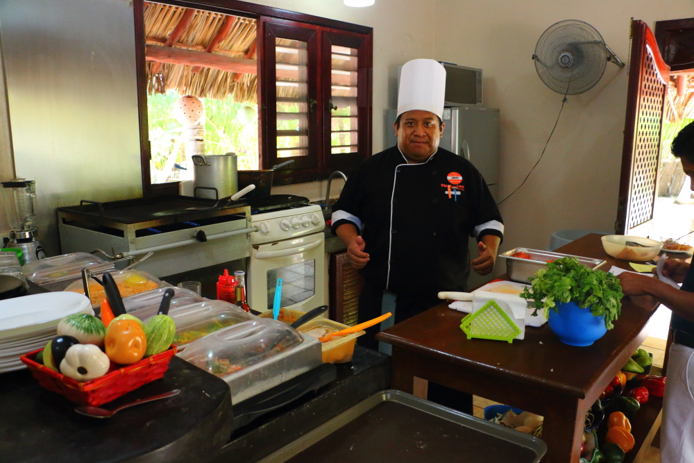 La Casa En La Playa Cozumel Mexico chef