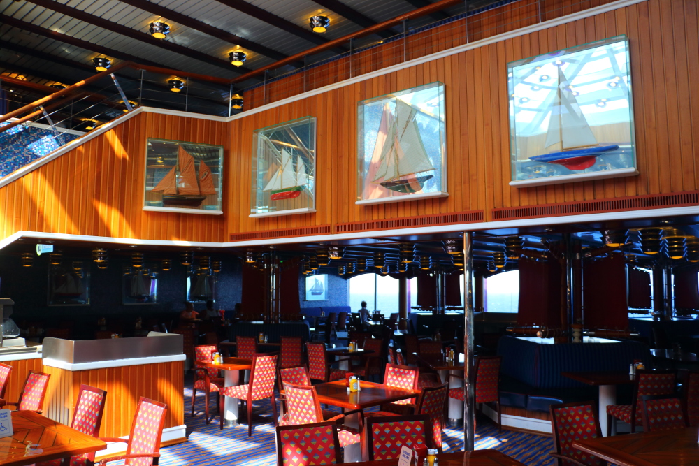 Carnival Glory Lido buffet restaurant