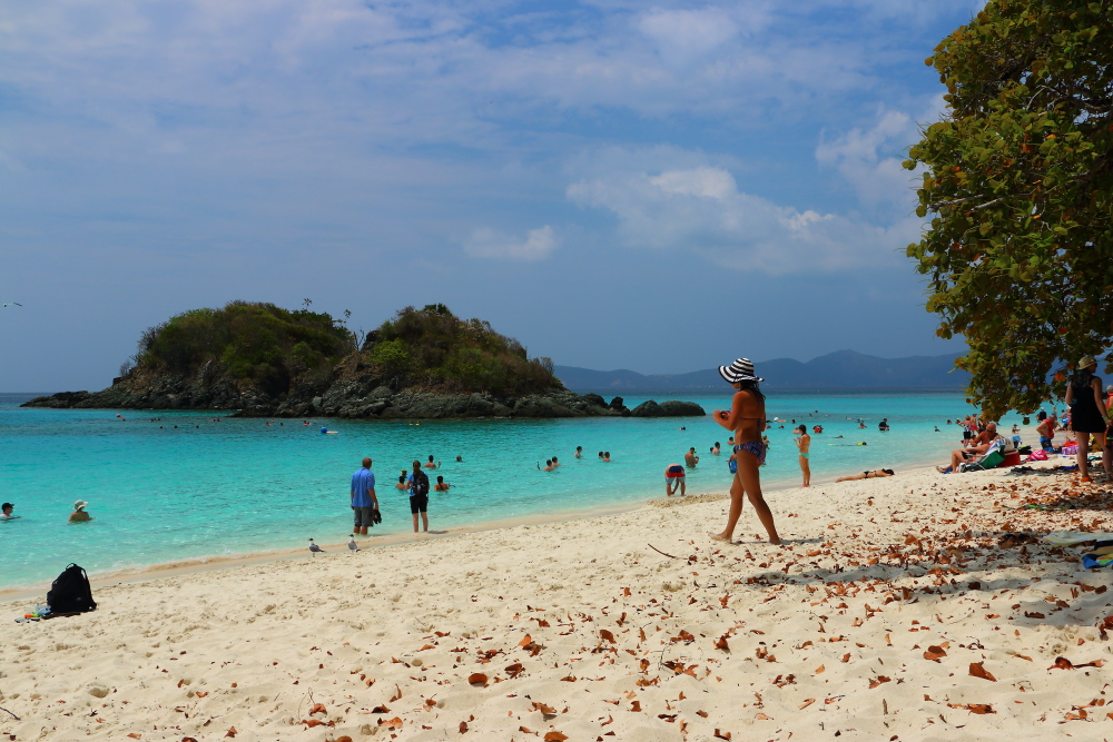 Trunk Bay beach St. John USVI