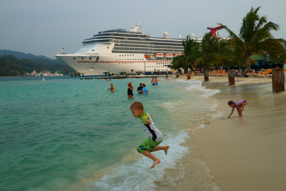 Carnival Legend in Mahogany Bay Roatan