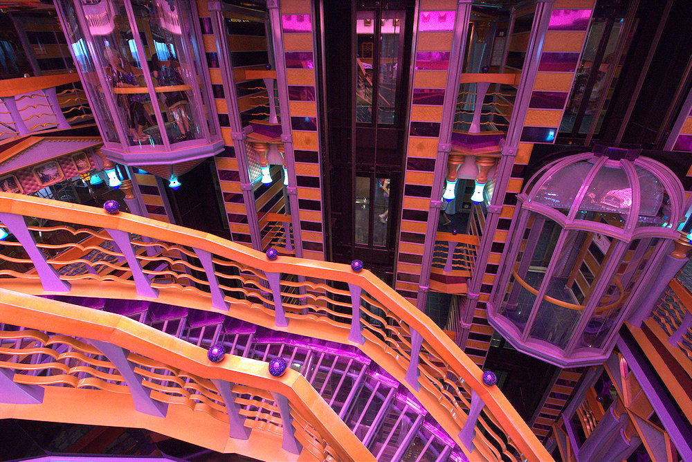 Carnival Miracle atrium