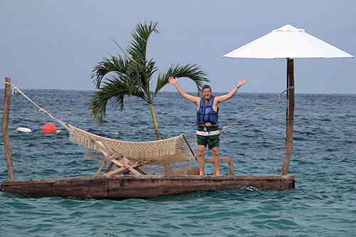 Private floating resort