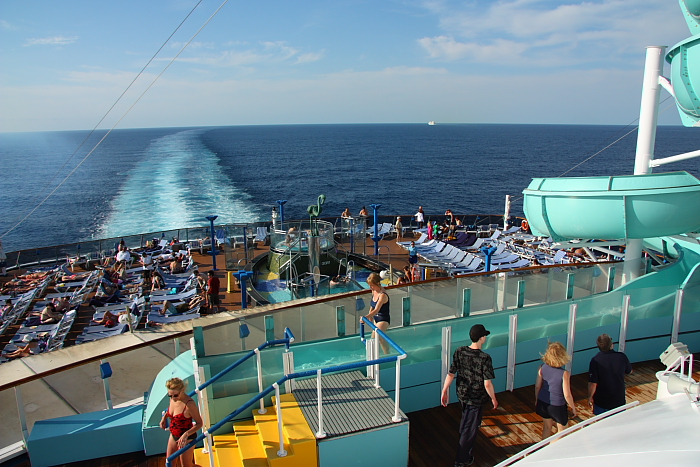 Carnival Spirit waterslide