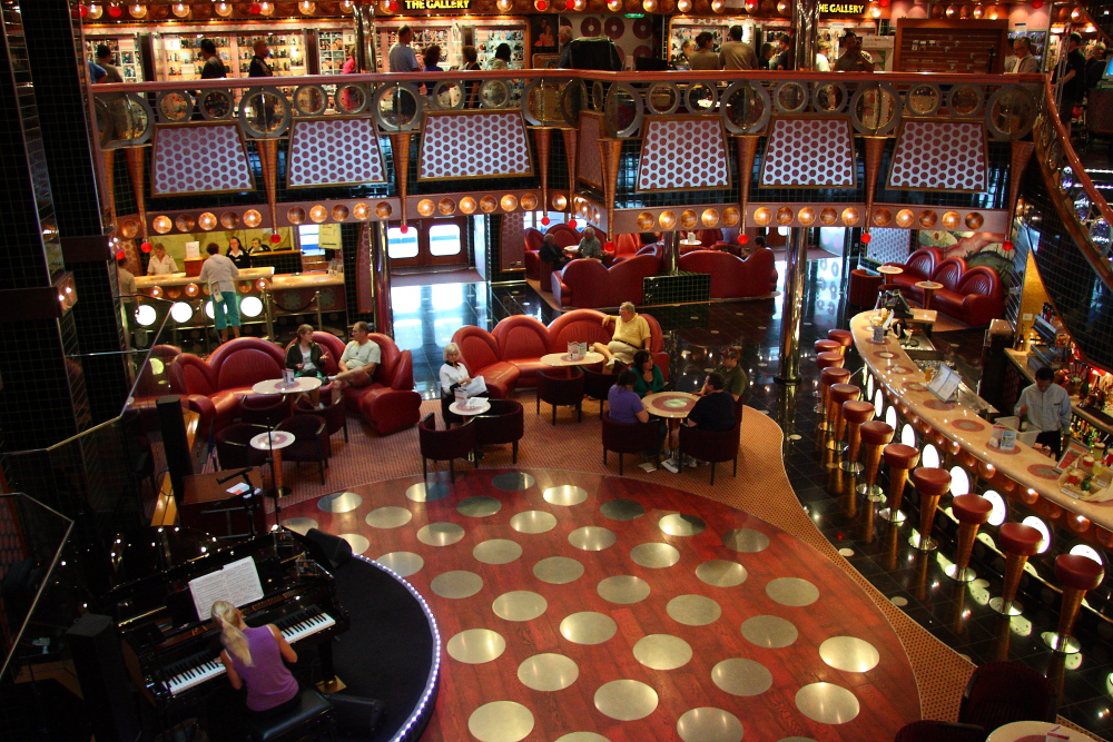 Carnival Splendor atrium