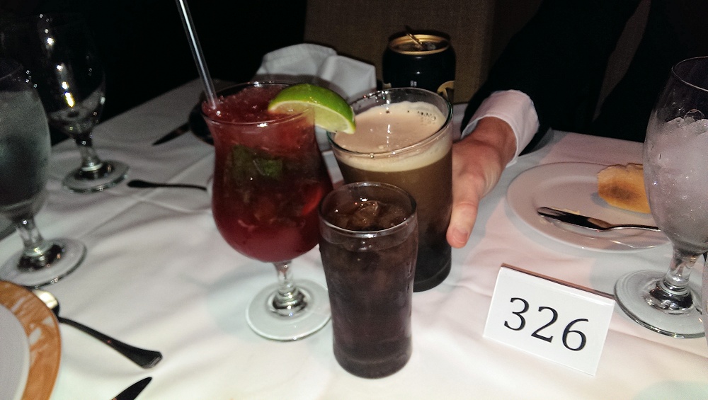 Carnival cruise drinks