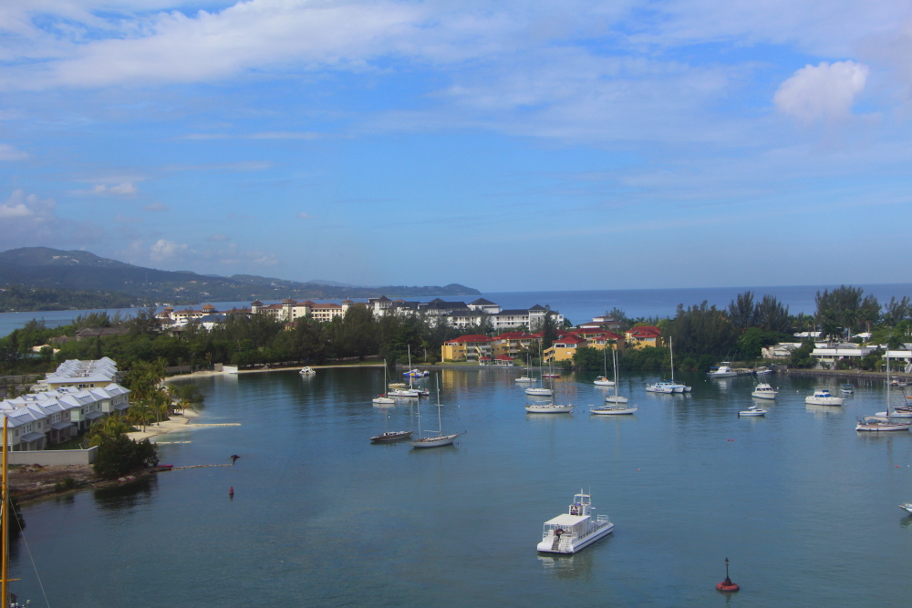 Montego Bay Jamaica from cruise ship