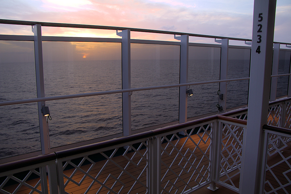 Carnival Vista sunset