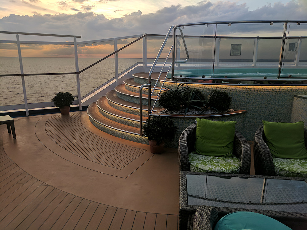 Carnival Vista Havana seating