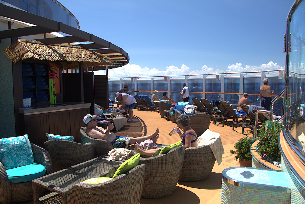 Carnival Vista Havana pool area