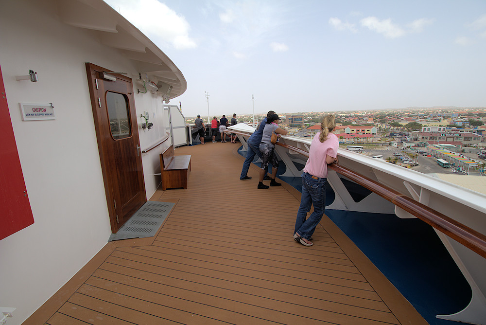 Carnival Vista secret viewing deck