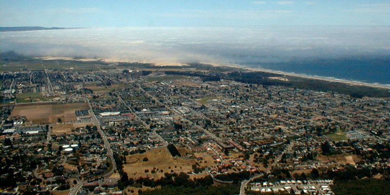 Aerial photo of Grover Beach, California