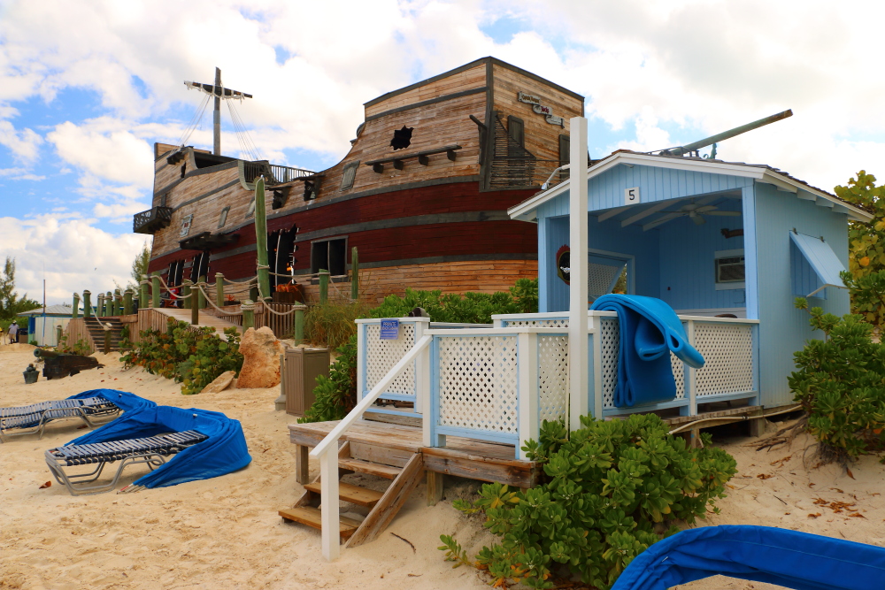 Half Moon Cay cabana #5 five