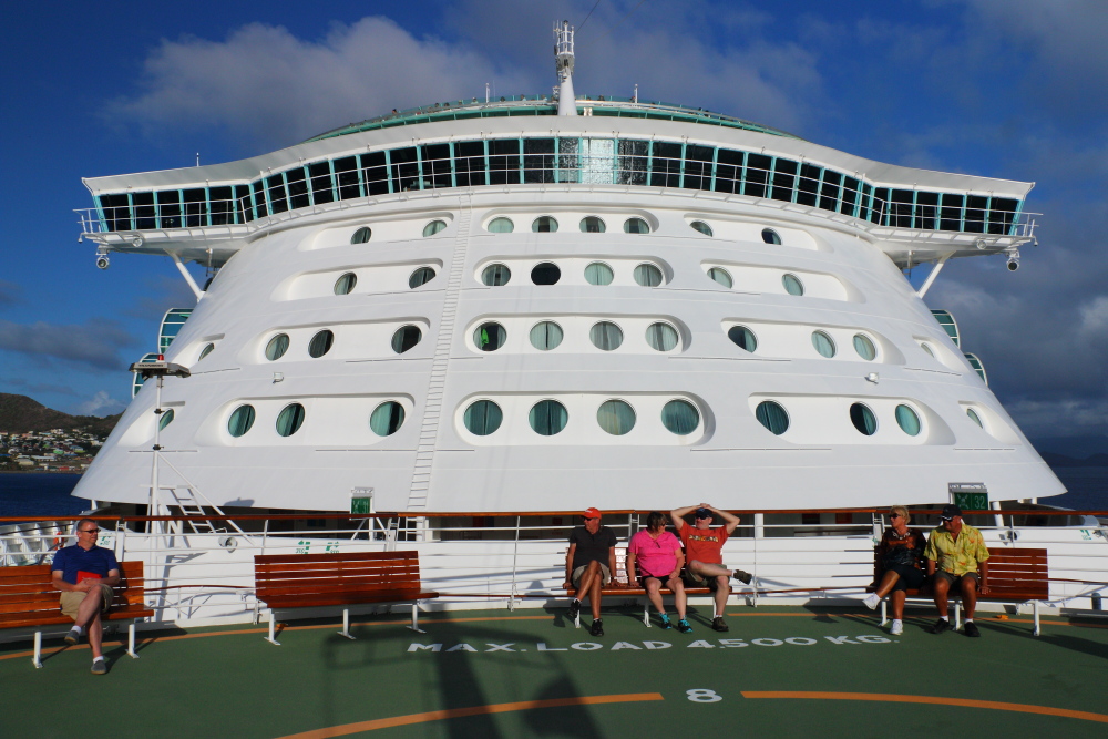 Independence Of The Seas bridge exterior