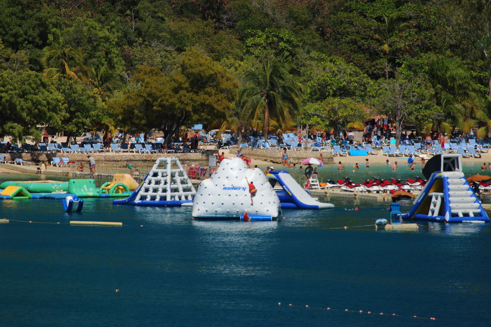 Columbus Cove water park Labadee Haiti