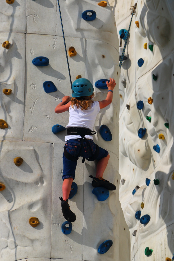 Independence Of The Seas rock climbing wall