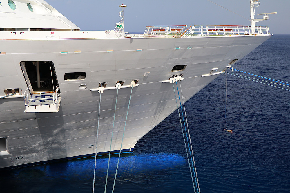 Liberty Of The Seas bulbous bow