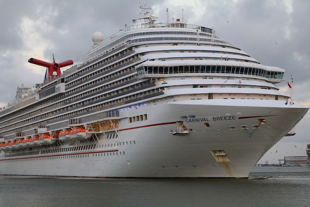 Carnival Breeze Galveston 2016