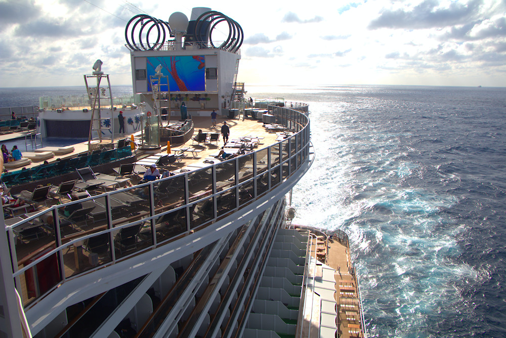 MSC Seaside sun deck near Miami Beach pool deck 16