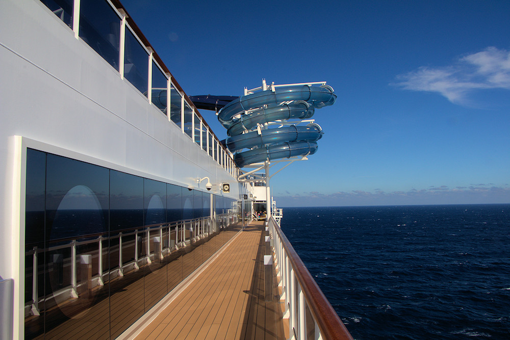 MSC Seaside waterslide