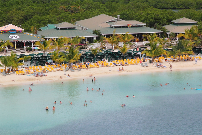 Mahogany Bay beach, Isla Roatan