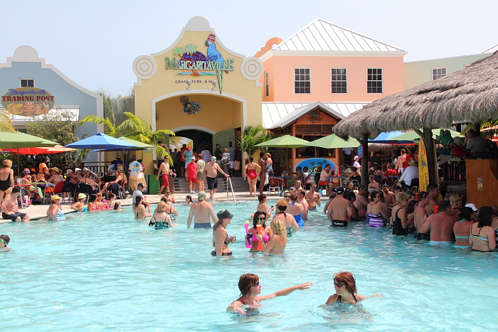 Margaritaville pool Grand Turk