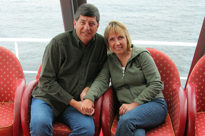 Photo taken in the Spinnaker Lounge of the Norwegian Star