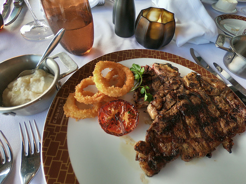 Norwegian Bliss Cagneys steak