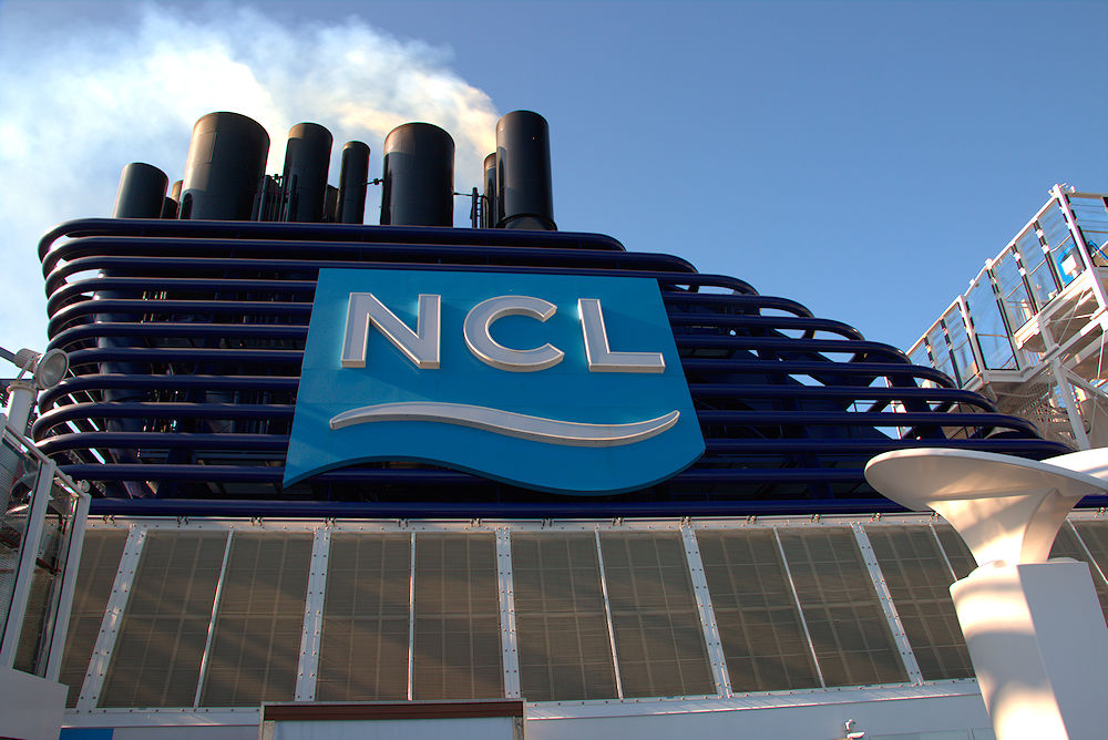 Norwegian Escape scrubber exhaust